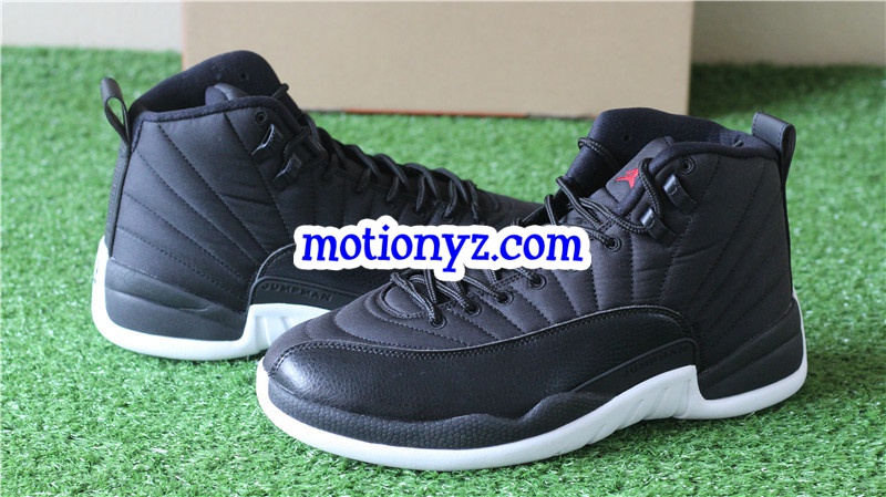 Air Jordan 12 Retro Black Nylon
